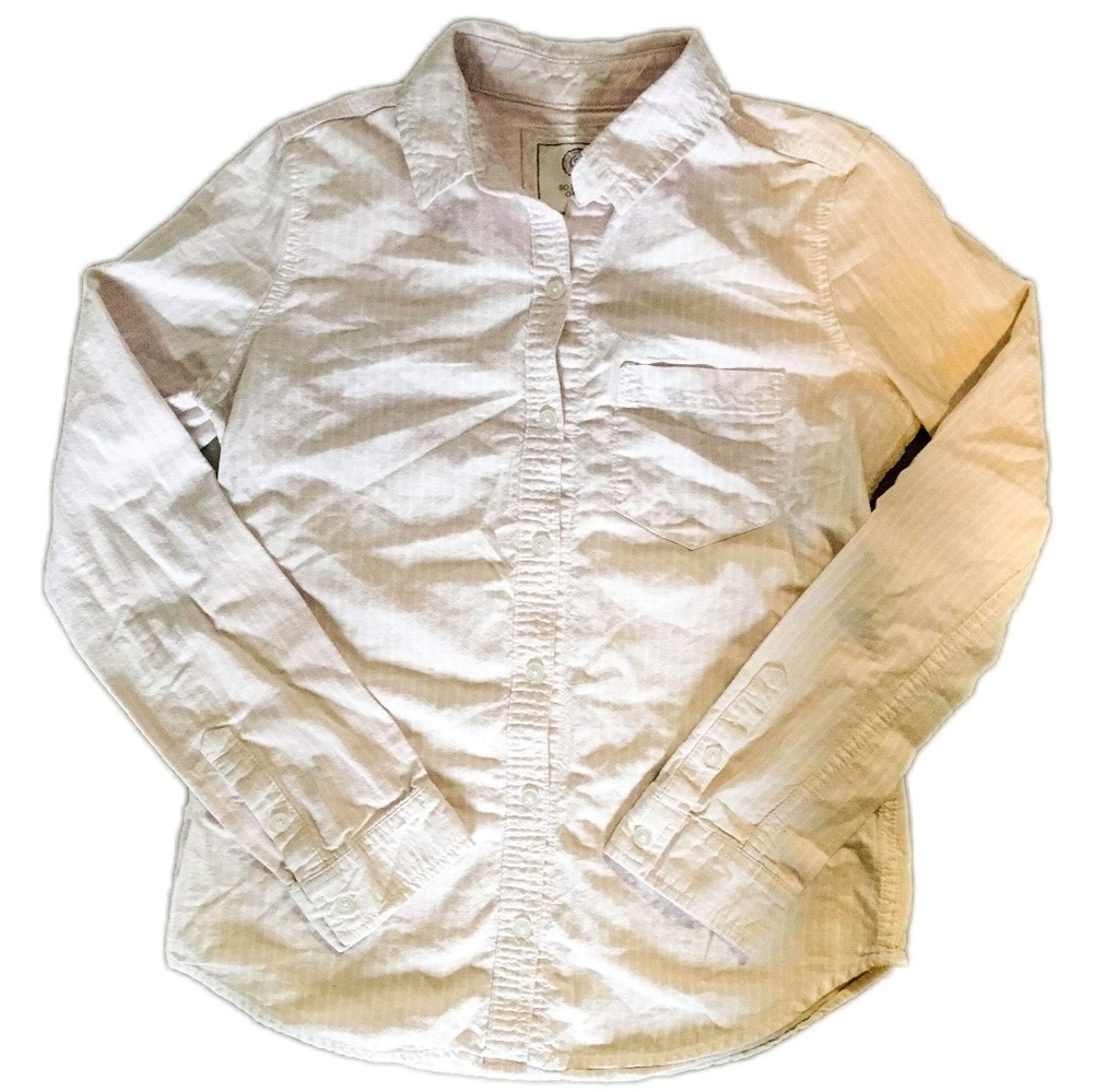 Vertical Stripe Button Up